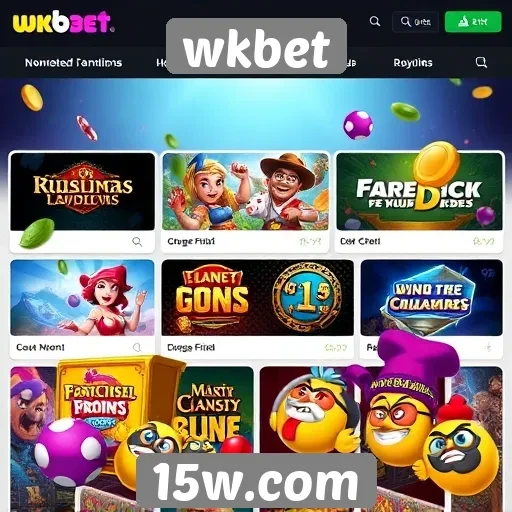 jogos populares disponíveis no site wkbet